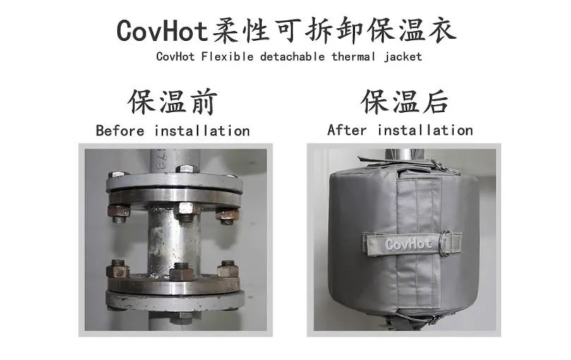 COVHOT?柔性可拆卸式<a href=http://www.first4dates.com/e/tags/?tagname=%E4%BF%9D%E6%B8%A9%E8%A1%A3 target=_blank class=infotextkey>保溫衣</a>,蒸汽系統(tǒng)節(jié)能,節(jié)能保溫
